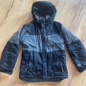 Columbia Kids Black and Gray Jacket